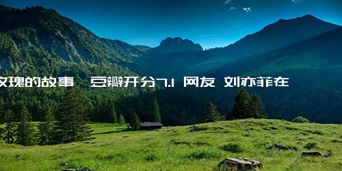 《玫瑰的故事》豆瓣开分7.1 网友 刘亦菲在这里面演技高光太多了